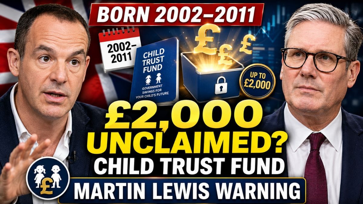 Martin Lewis Warning – Parents of Children Born 2002–2011 May Have £2,000 Unclaimed