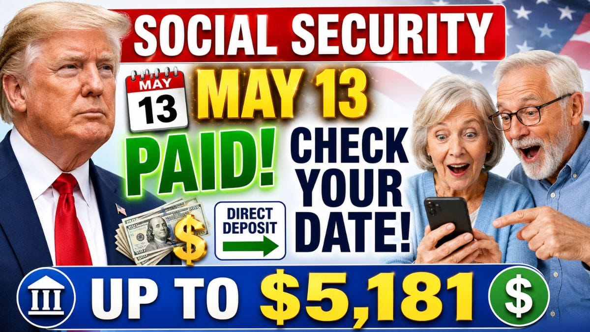 May 2026 Social Security Payments Begin This Week – Who Gets Paid in May?