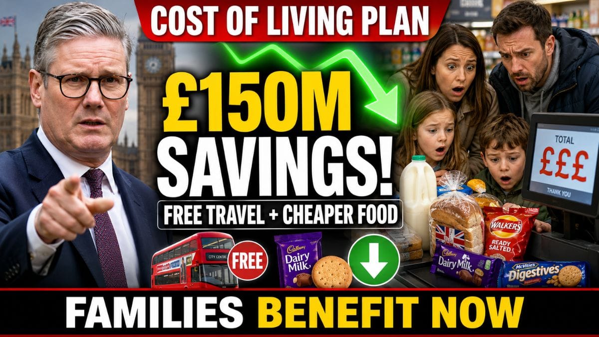 Rachel Reeves Cost of Living Plan – How Families Could Save Millions This Year