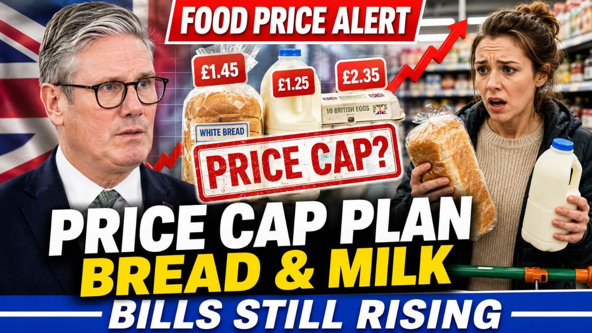 Reeves Pushes Supermarkets to Cap Bread and Milk Prices Amid Rising Food Inflation