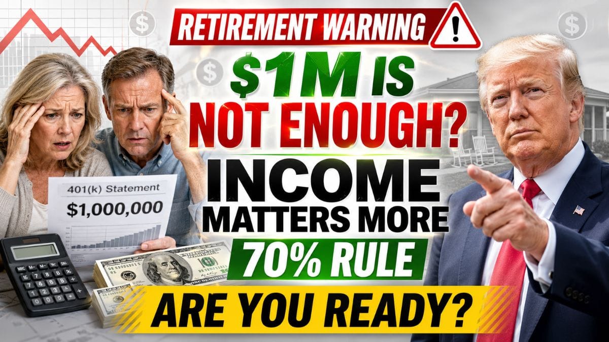Retirement Planning – Why Your Income Replacement Ratio Matters More Than a $1 Million 401(k)