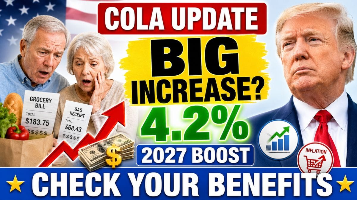 Social Security 2027 COLA Forecast Rises as Inflation Heats Up