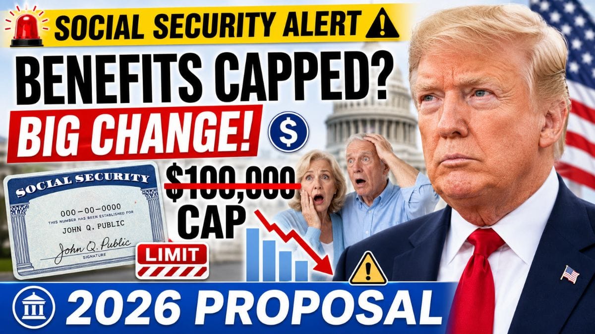 Social Security Benefits Cap – Could a $100,000 Limit Change Retirement Forever?