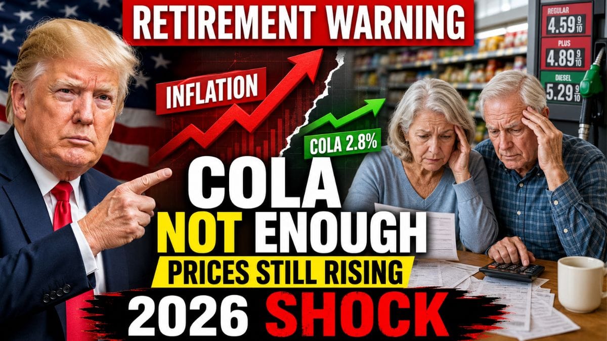 Social Security COLA 2026 – Why Retirees Are Feeling Inflation Pressure Already