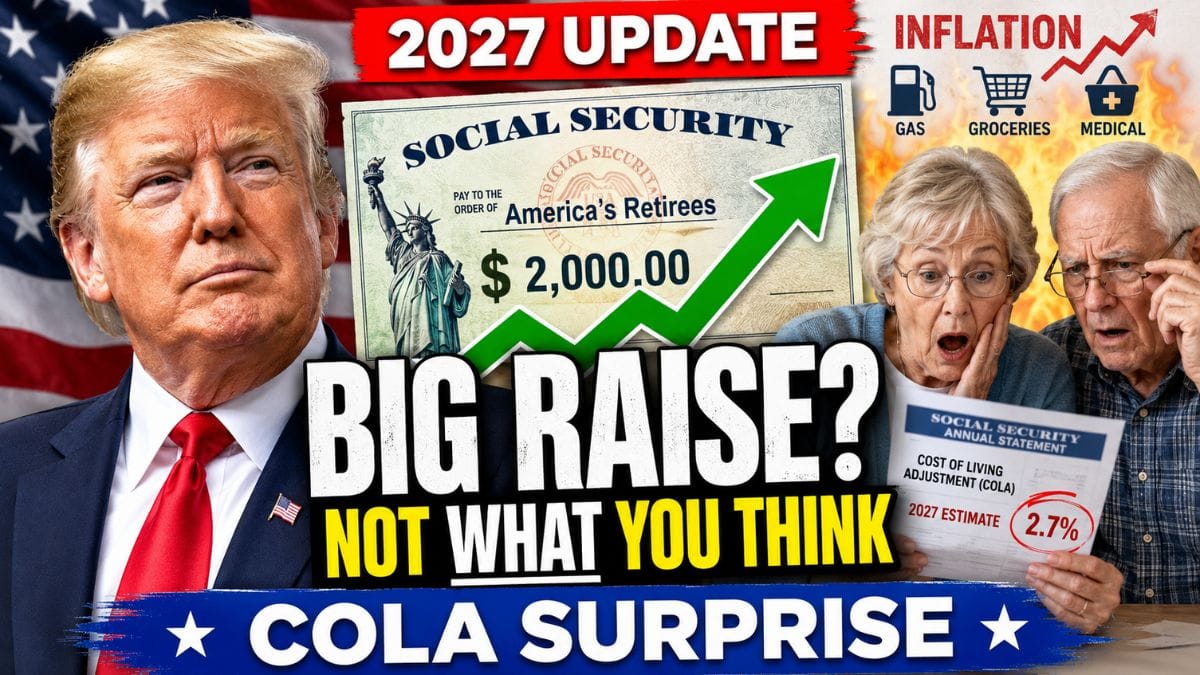 Social Security’s 2027 Raise Could Surprise Retirees for an Unexpected Reason