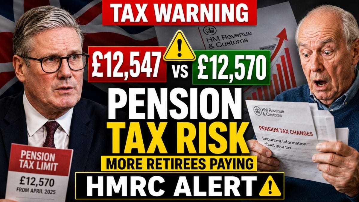 State Pension Rise Nears Tax Threshold – Why More UK Retirees Could Pay HMRC