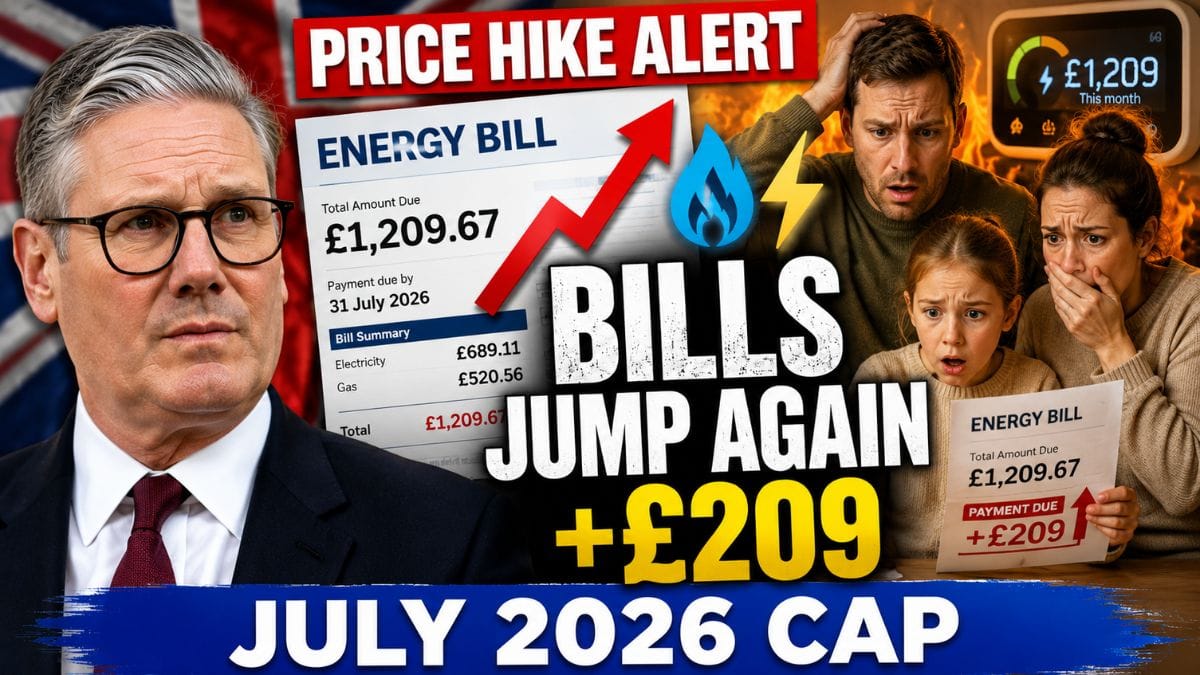 UK Energy Bills May Jump Again as New Price Cap Forecast Raises Concerns