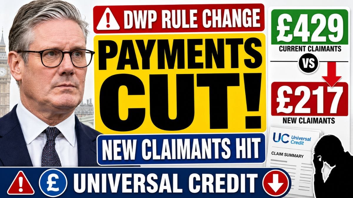Universal Credit Changes – New DWP Health Element Payments Reduced for Future Claimants