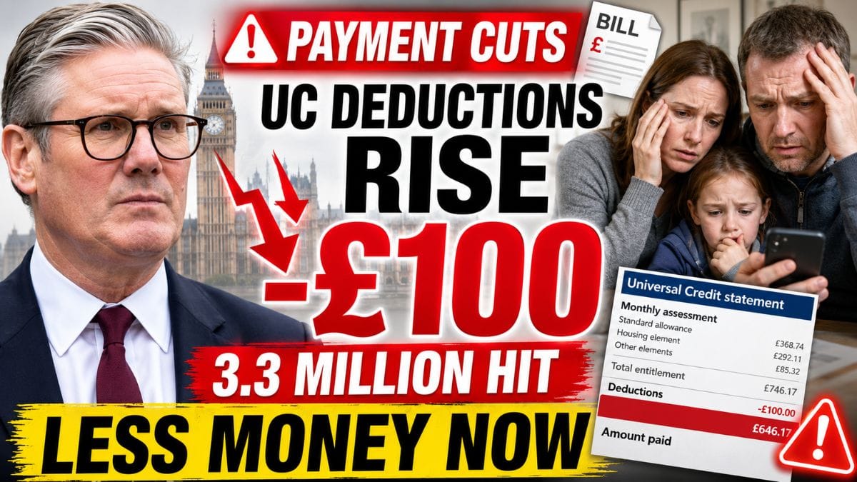 Universal Credit Deductions Rise as Millions See Payments Reduced