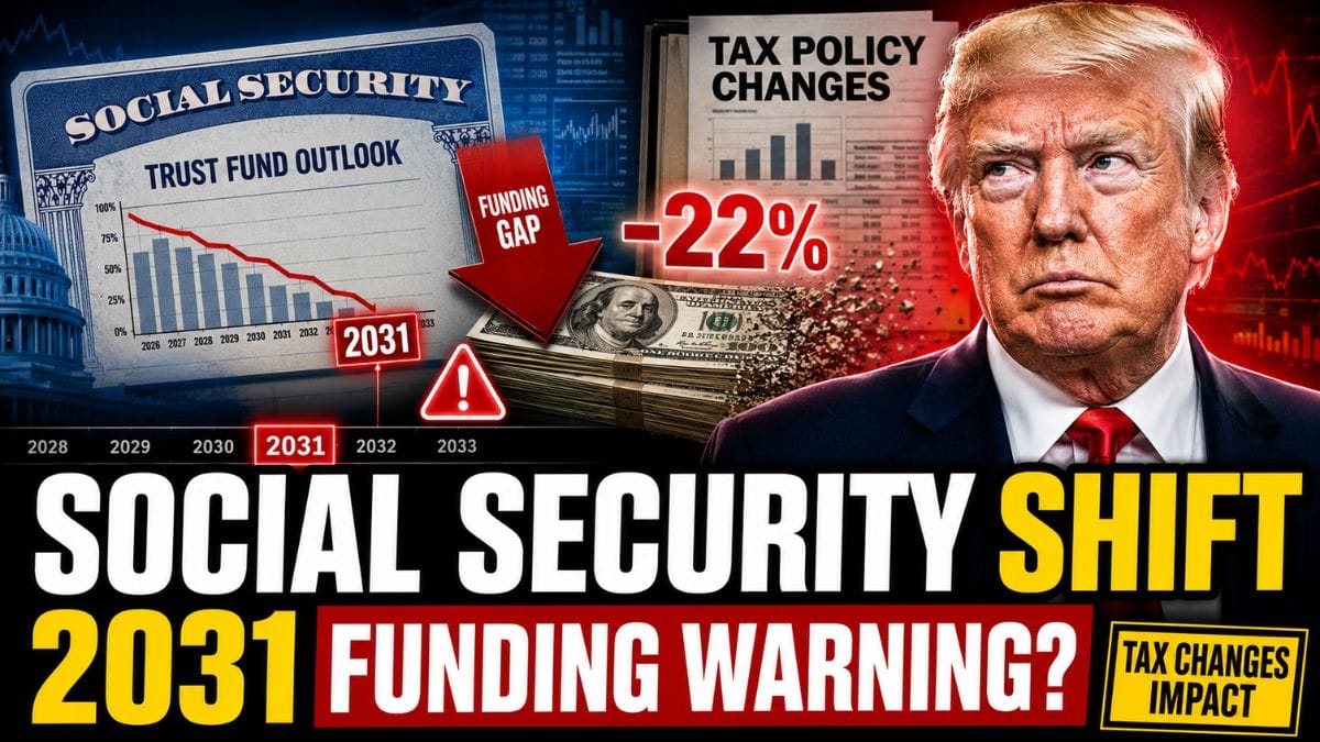 2031 Shift in Social Security Outlook After Tax Policy Changes Raises New Questions About Trust Fund Stability