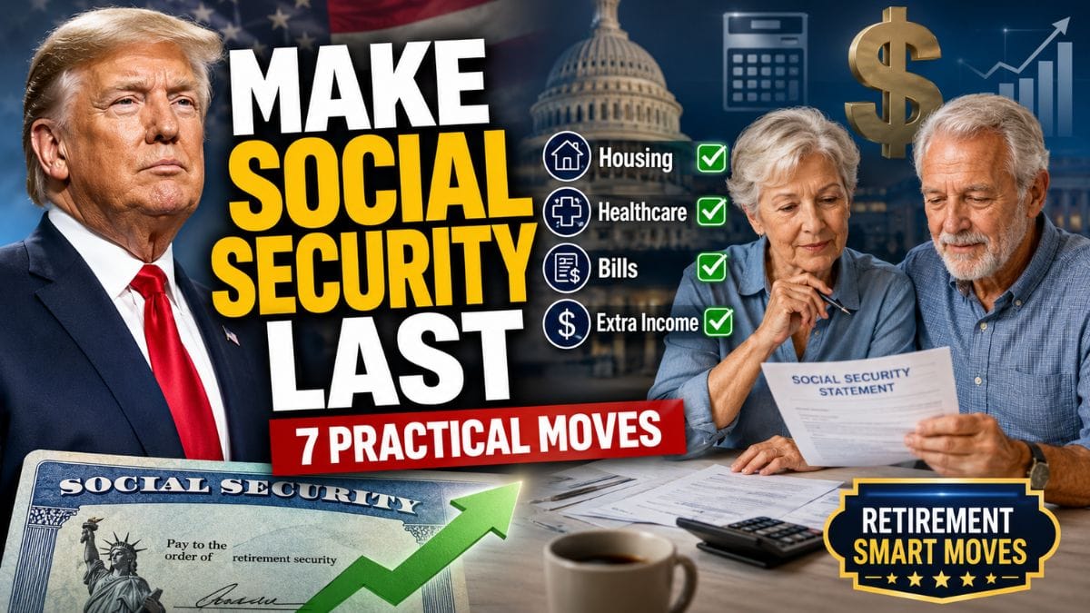 7 Practical Moves That Can Help Retirees Stretch Their Social Security Checks Further
