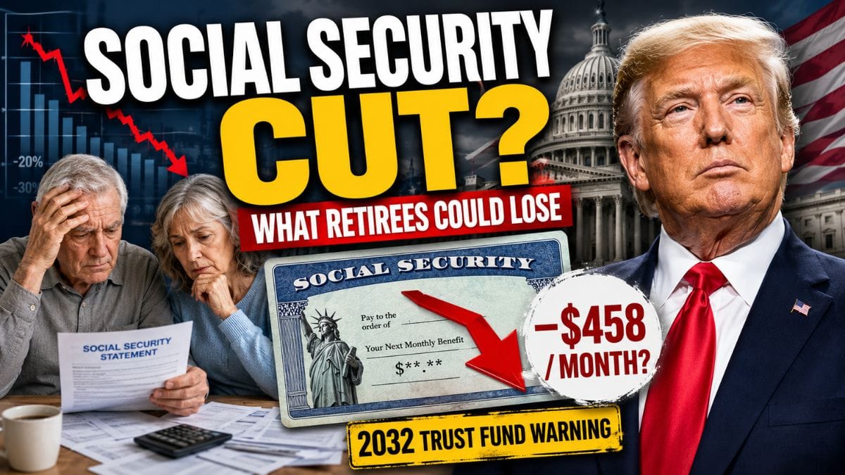A $458 Monthly Drop? What the Social Security Trust Fund Timeline Means for Retirees