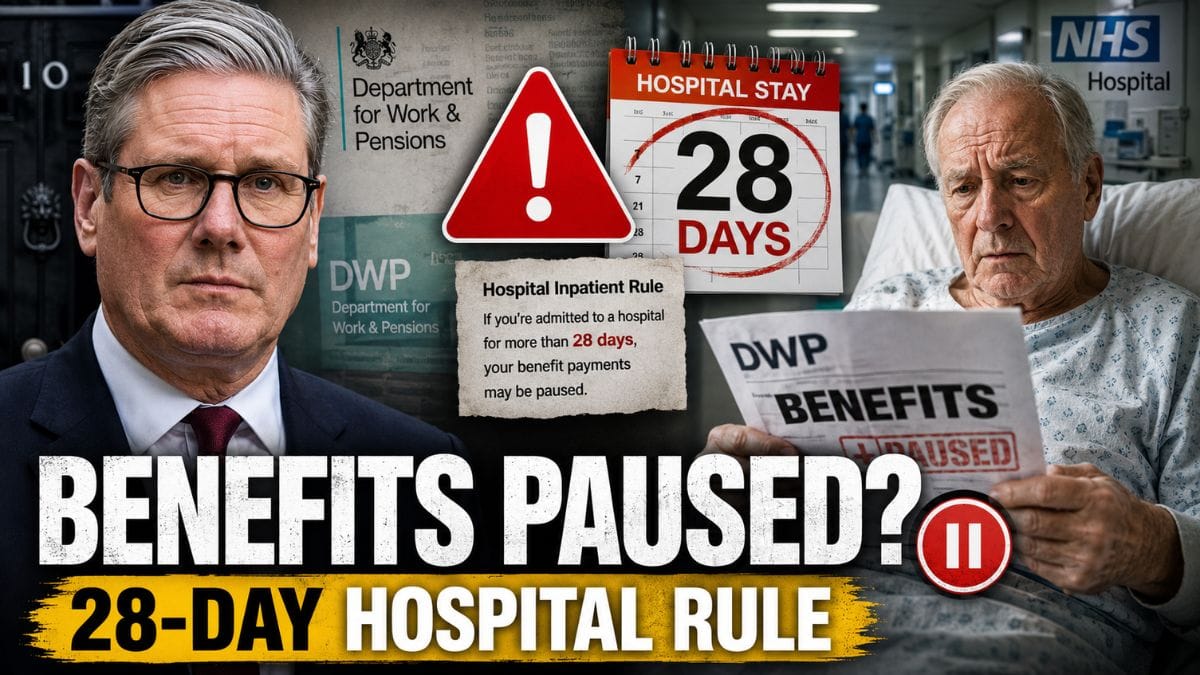 A Little-Known DWP Rule That Can Pause Pensioner Benefits After 28 Days in Hospital