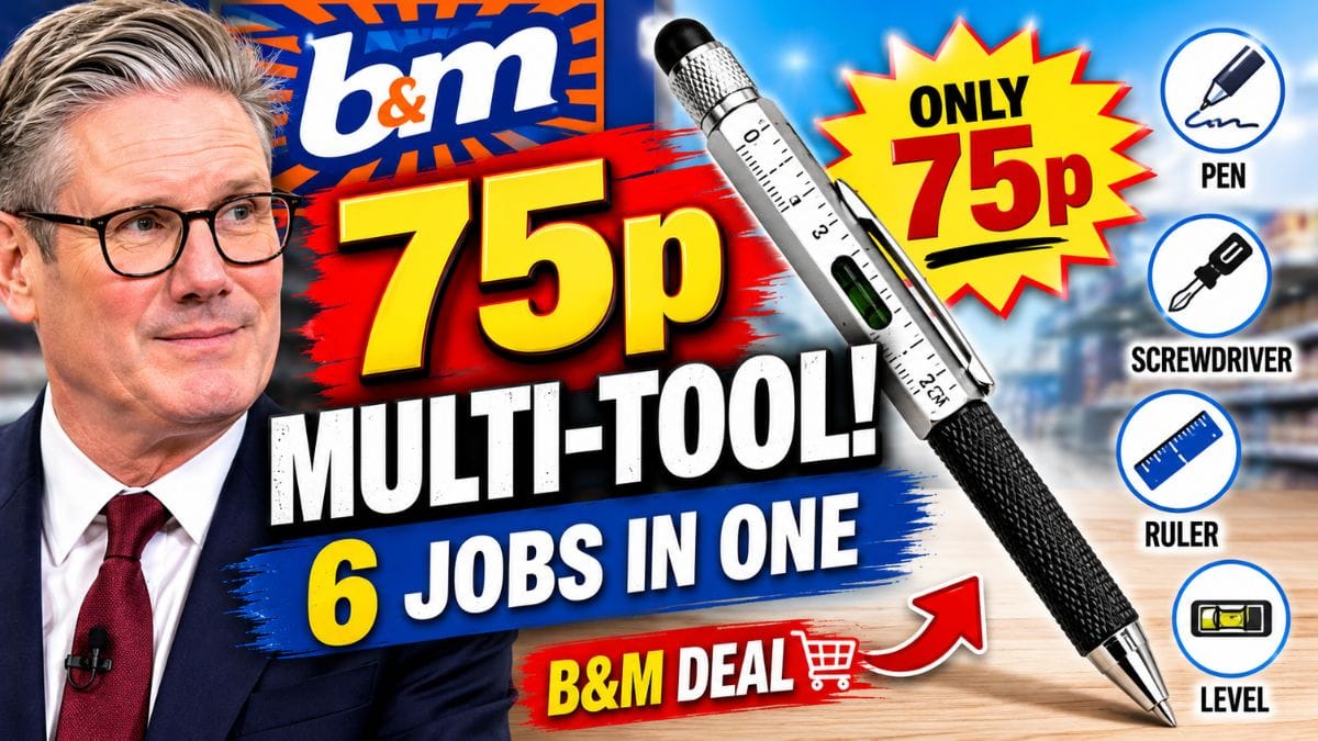 B&M’s 75p Multi-Tool Is Turning Heads With a ‘Six Jobs in One’ Promise