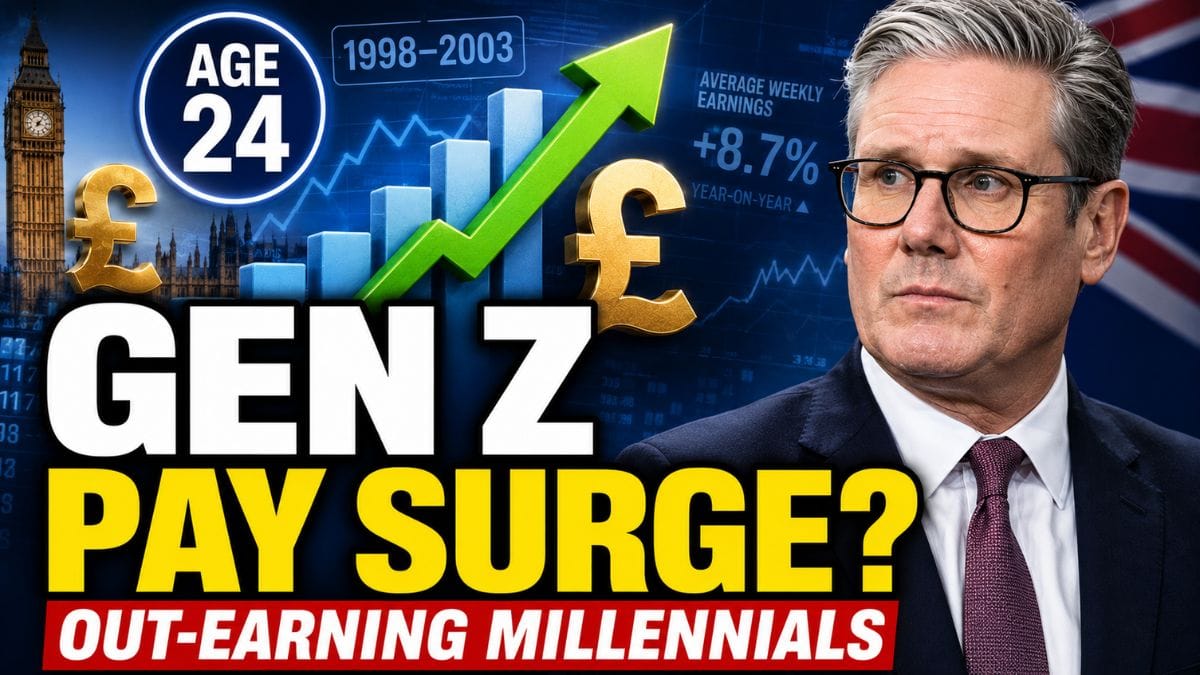 Born in These Years? New Data Shows a Surprise Pay Boost for UK Workers in Their 20s