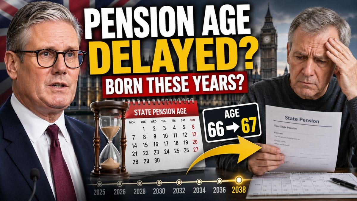 Born in These Years? The State Pension Age Is Changing and Some Will Have to Wait Longer