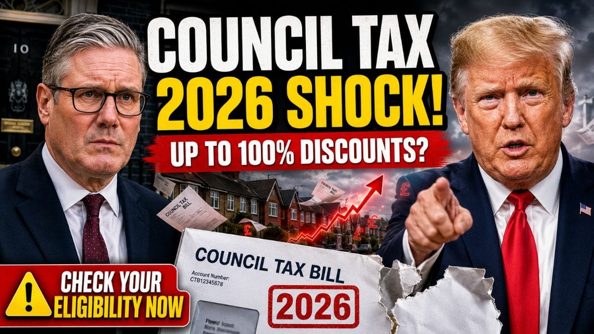 Council Tax Discounts in 2026 Explained as Households Urged to Check Eligibility for Up to 100% Reduction