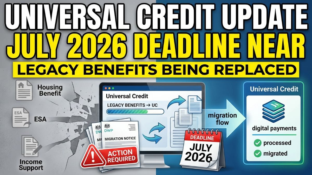DWP Provides Update on Universal Credit Migration Ahead of July 2026 Deadline