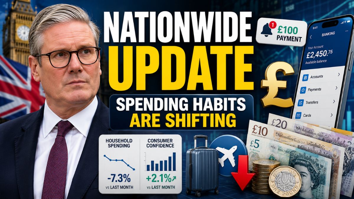 Nationwide Message to Customers Highlights Payment Update and Shifts in Spending