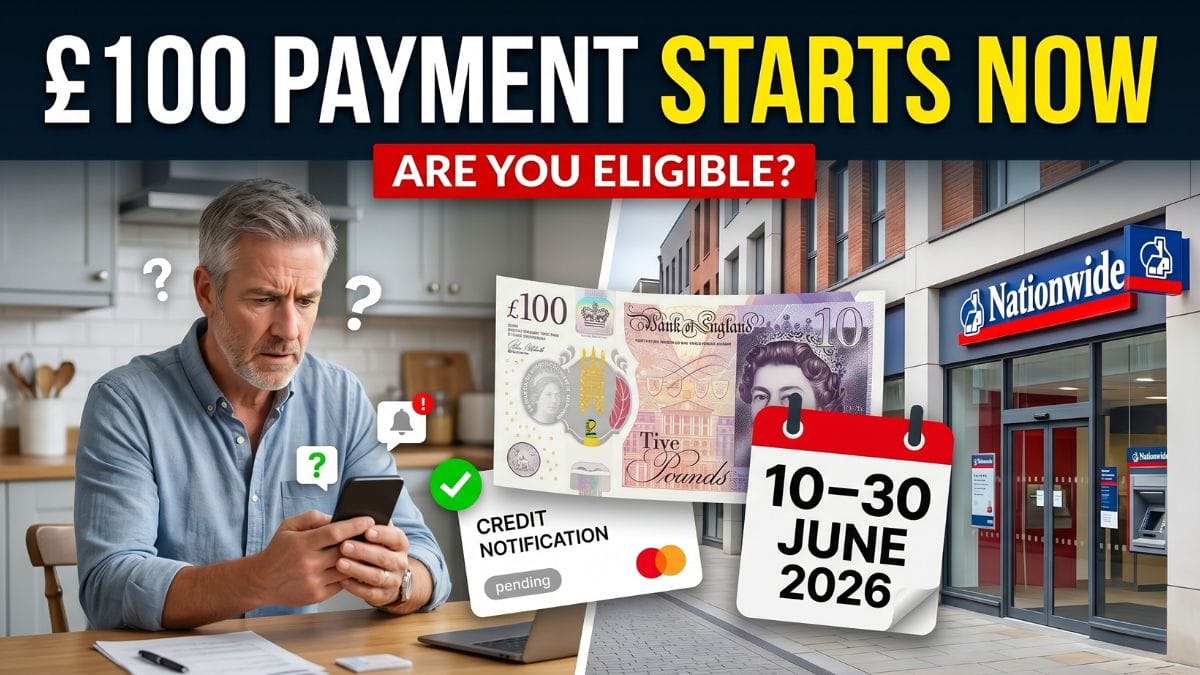 Nationwide sets June window for £100 Fairer Share payments as eligibility checks prompt customer queries