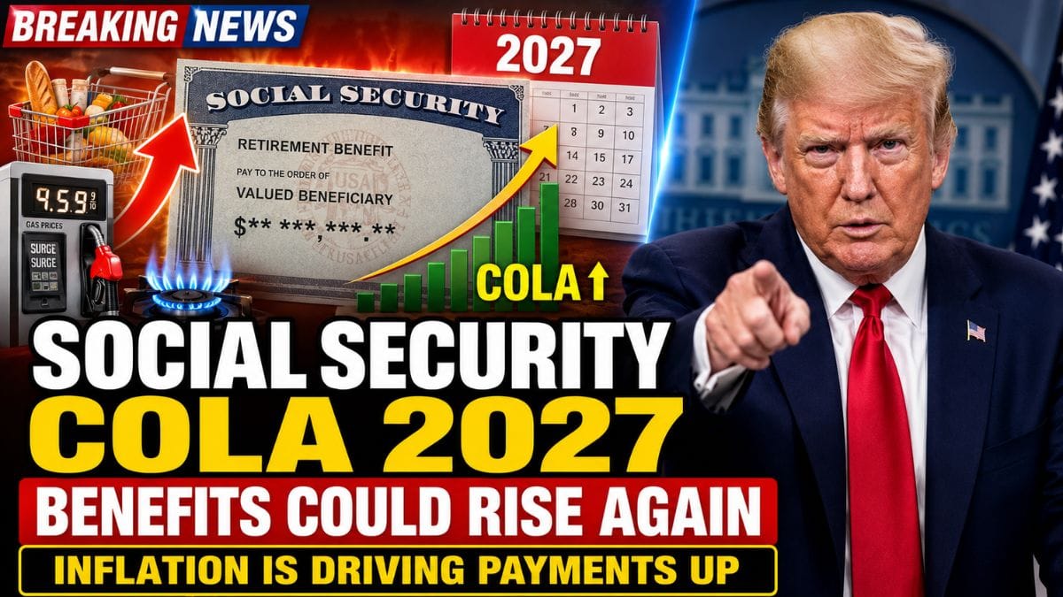 Social Security COLA Outlook for 2027 Shows Higher Inflation Impact on Future Benefits
