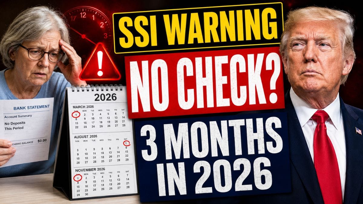Social Security payment schedule 2026 – Why some SSI recipients will not see checks in three months
