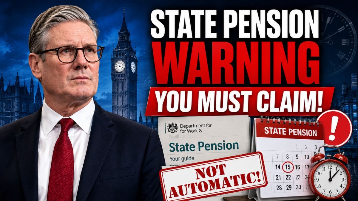 State Pension Is Not Automatic – Retirees Risk Delays Without a Claim