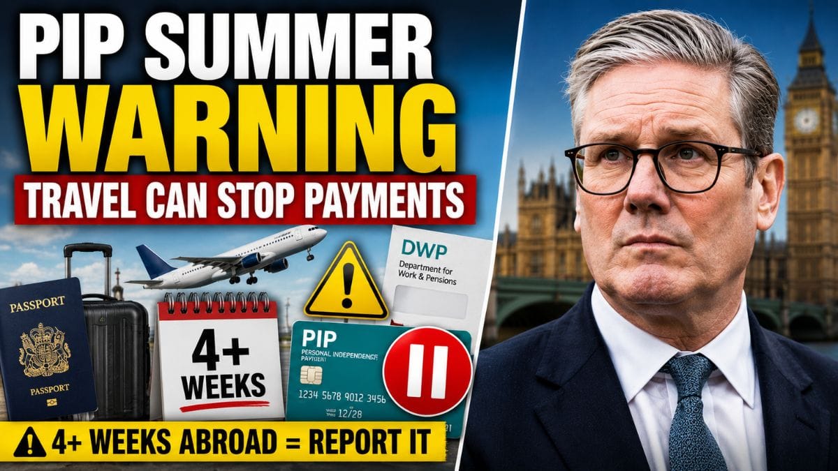 Summer Travel Warning for PIP Claimants as Extended Trips Can Affect Payments