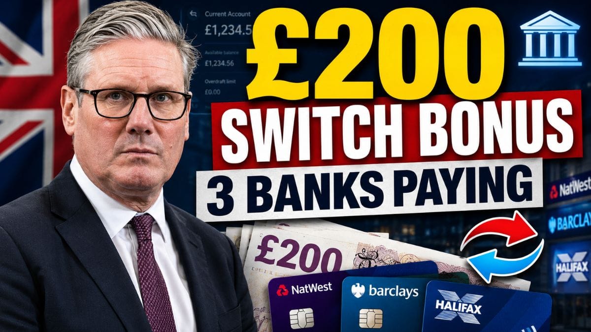 Three UK Banks Are Offering £200 to Switch Accounts – Here’s What You Need to Know