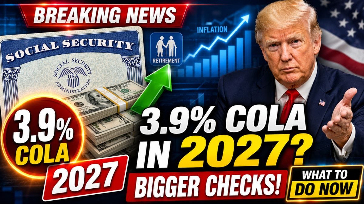 A 3.9% Social Security COLA May Be Coming in 2027 – Here’s How Retirees Can Make the Most of It