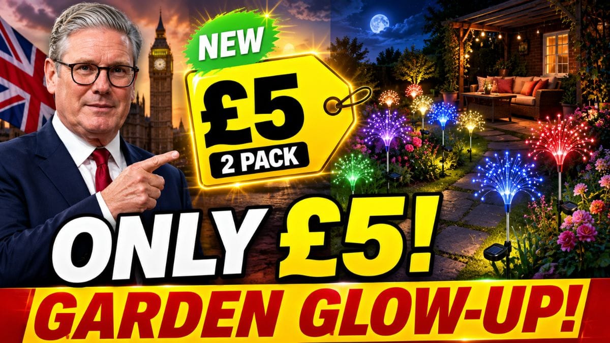 Asda’s New £5 Garden Lights Are Getting Attention as Shoppers Praise the Night-Time Display