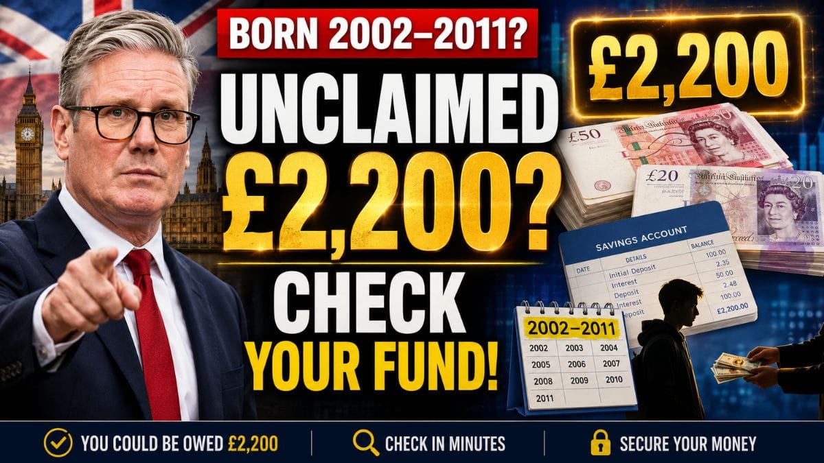 Born Between These Dates? You Could Have an Unclaimed £2,200 Waiting in a Child Trust Fund