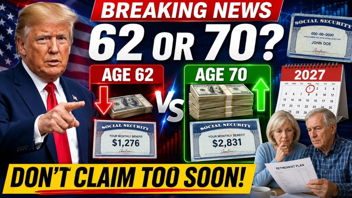 Claiming Social Security at 62 Could Cost You More Than You Think – Here’s Why Many Experts Prefer Age 70