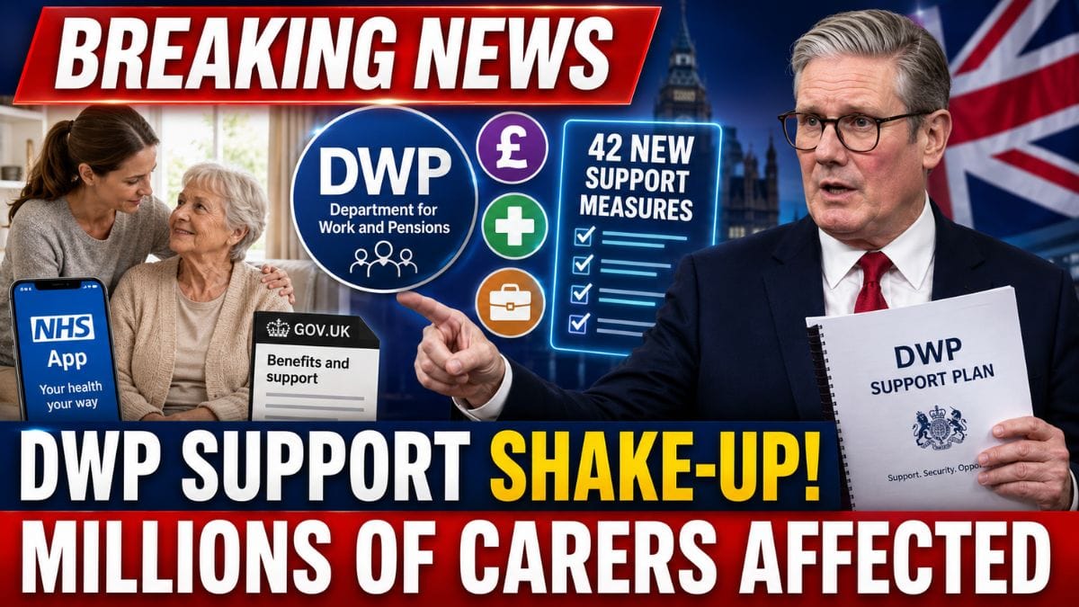 DWP Announces Major Support Changes for Millions of Unpaid Carers – What the New Action Plan Includes