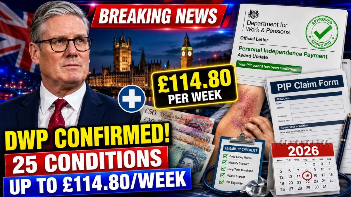 DWP Confirms 25 Skin Conditions That May Qualify for Up to £114.80 a Week in PIP Support