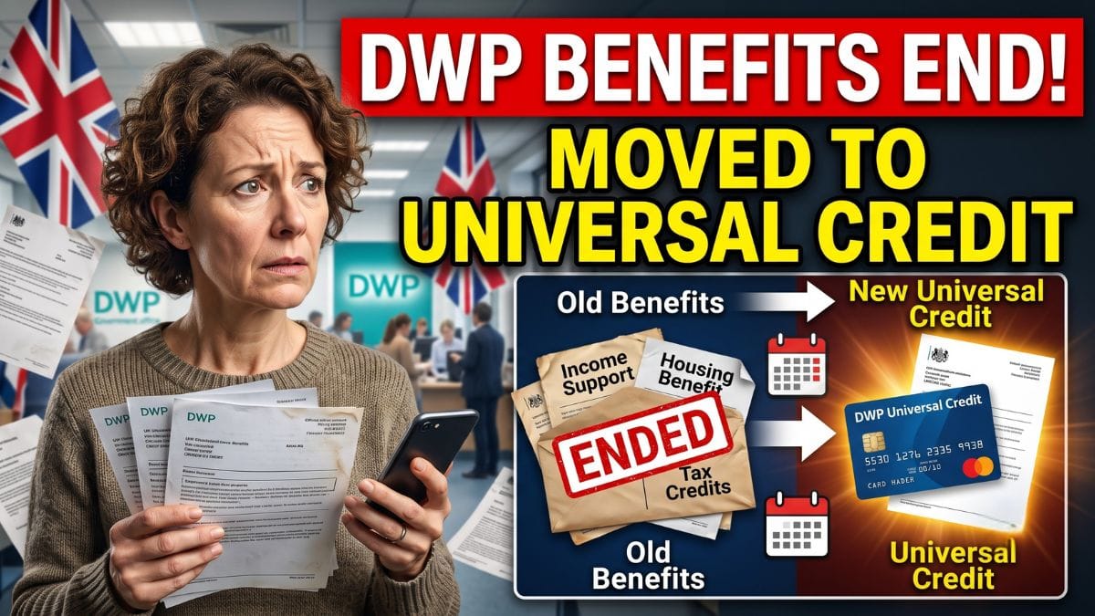 DWP Confirms Major Universal Credit Change as Two Legacy Benefits Come to an End