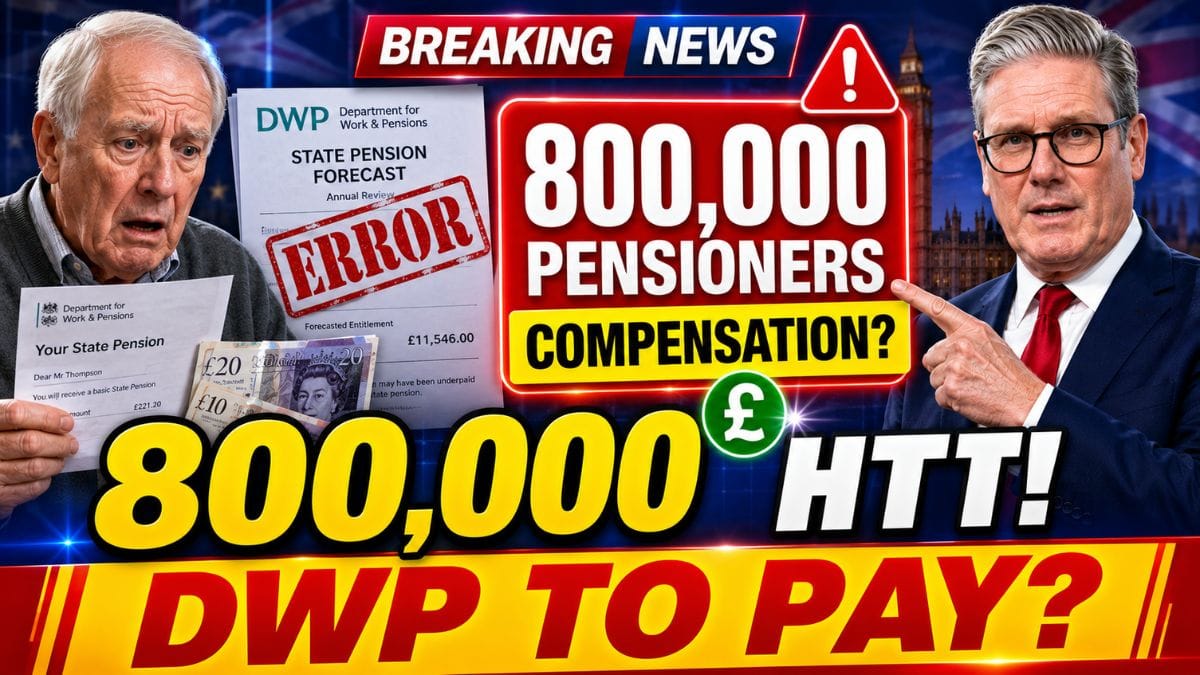 DWP Faces Calls to Compensate 800,000 Pensioners Over State Pension Forecast Errors