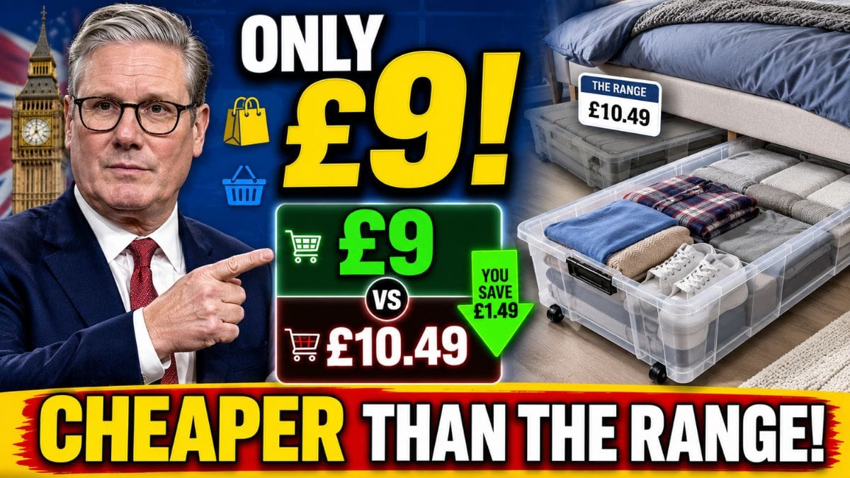 Dunelm’s £9 Underbed Storage Box Is Cheaper Than a Similar The Range Option
