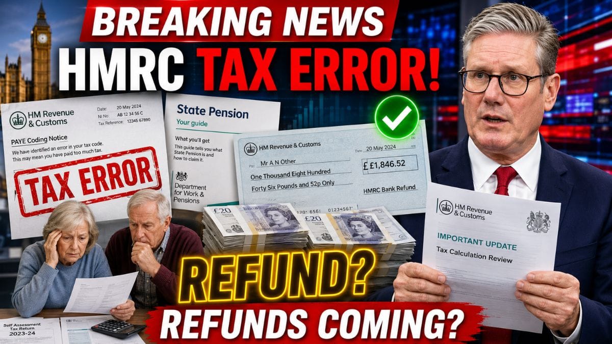 HMRC Shares New Update on State Pension Tax Error – What It Could Mean for Pensioners Waiting for Refunds