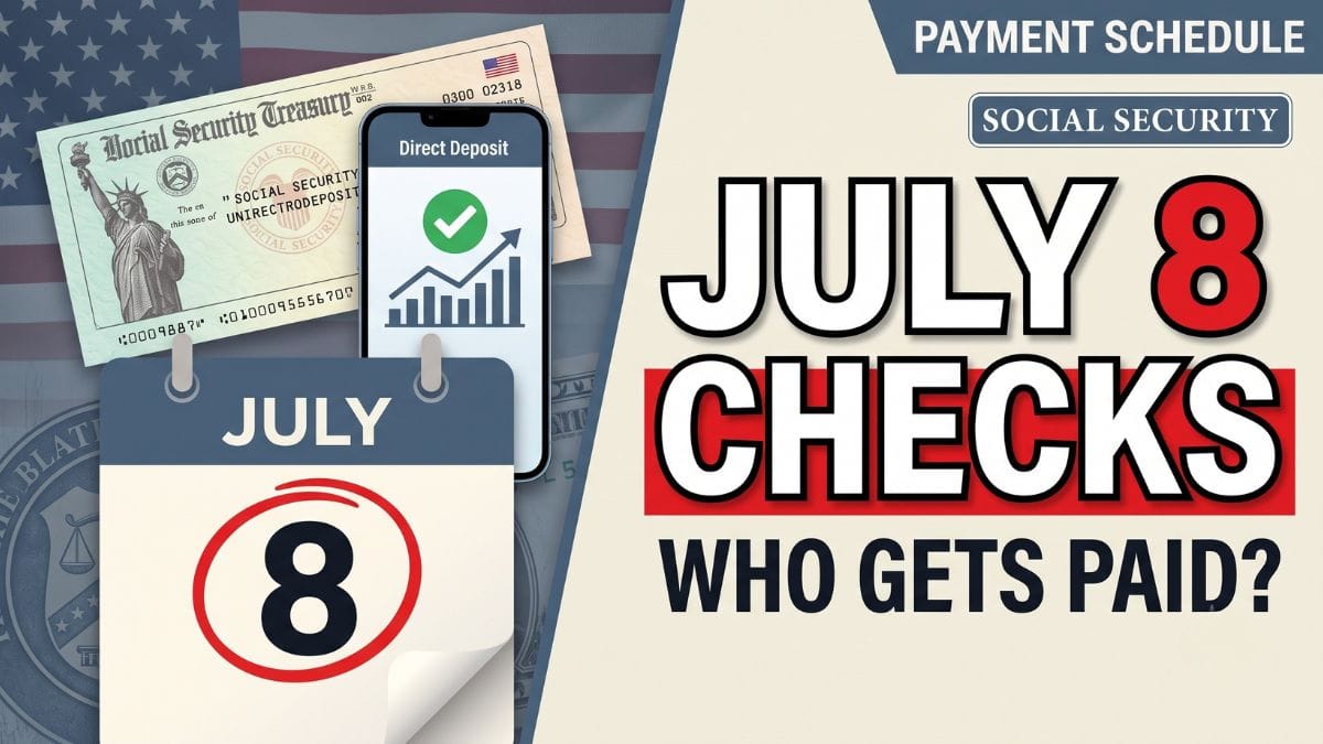 July Social Security Payments Are Rolling Out – Here’s Who Gets a Check on July 8