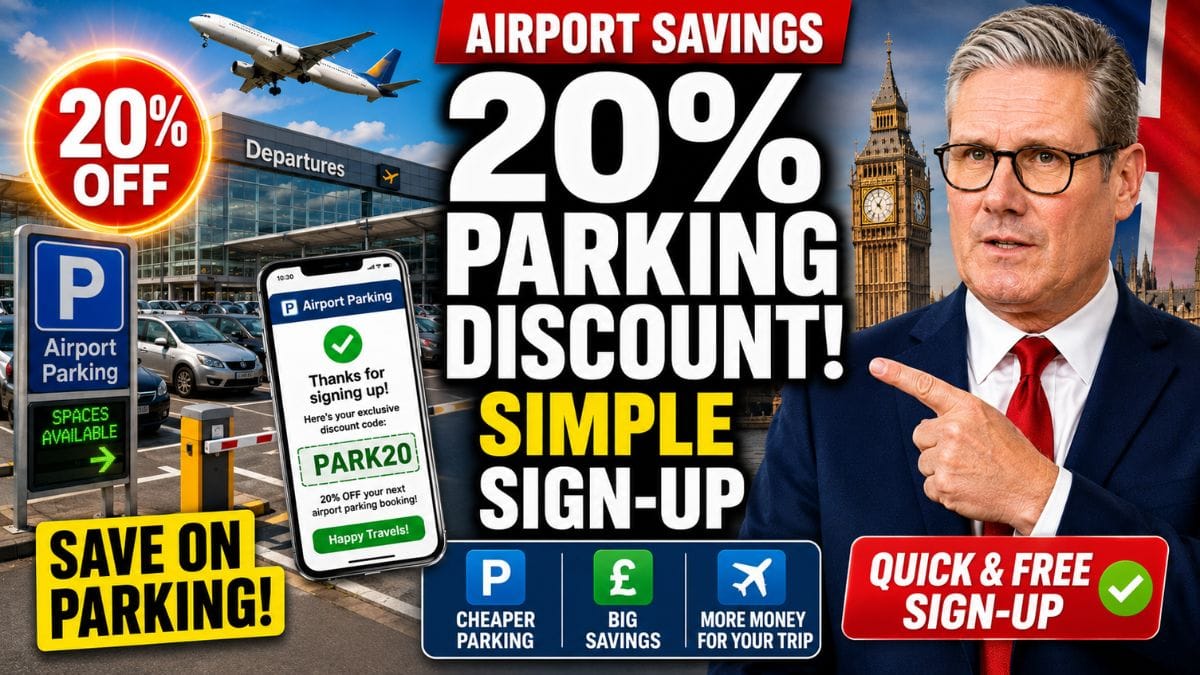 Manchester Airport Parking Discount Explained – One Simple Sign-Up Could Cut Your Costs by 20%