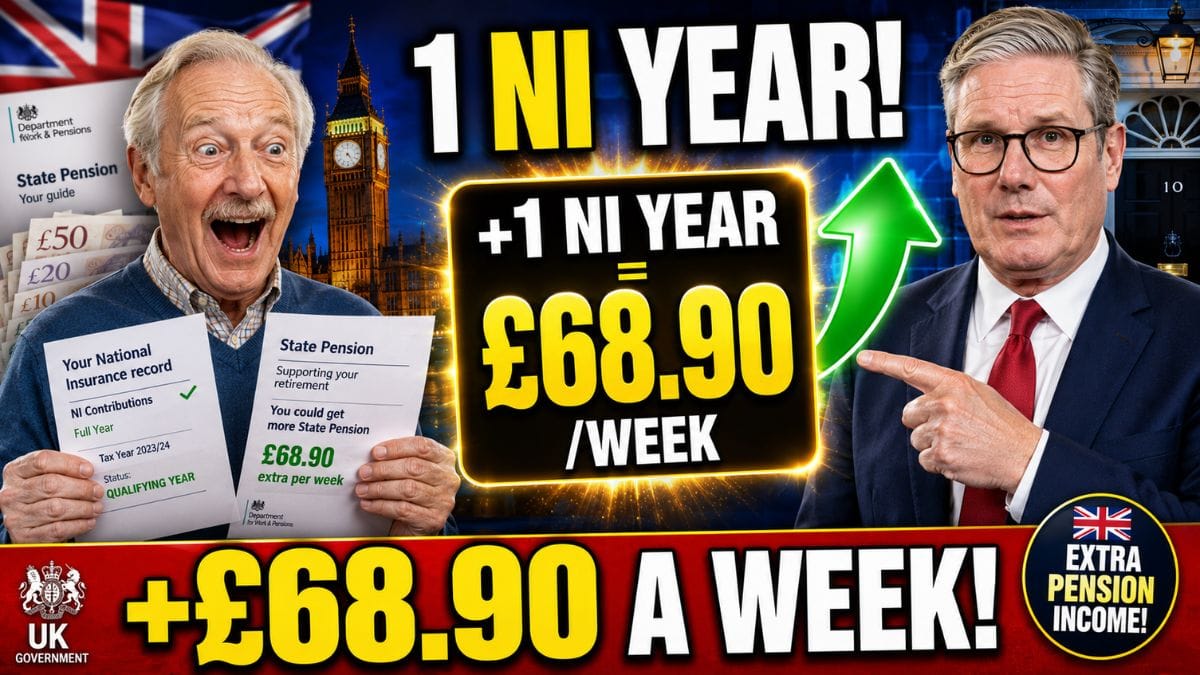 Martin Lewis Says One Missing NI Year Could Unlock a £68.90-a-Week State Pension Boost