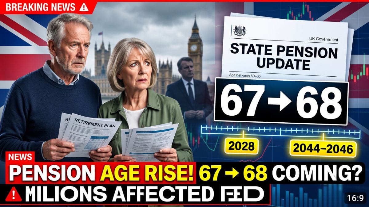 Millions Could Be Affected as State Pension Age Changes Raise Fresh Concerns for People Aged 60 to 65