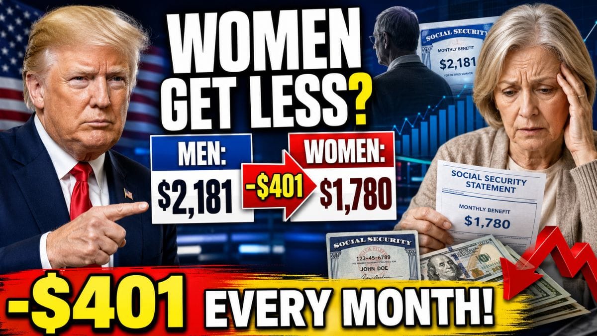New Social Security Data Reveals Why Many Women Receive Smaller Retirement Checks