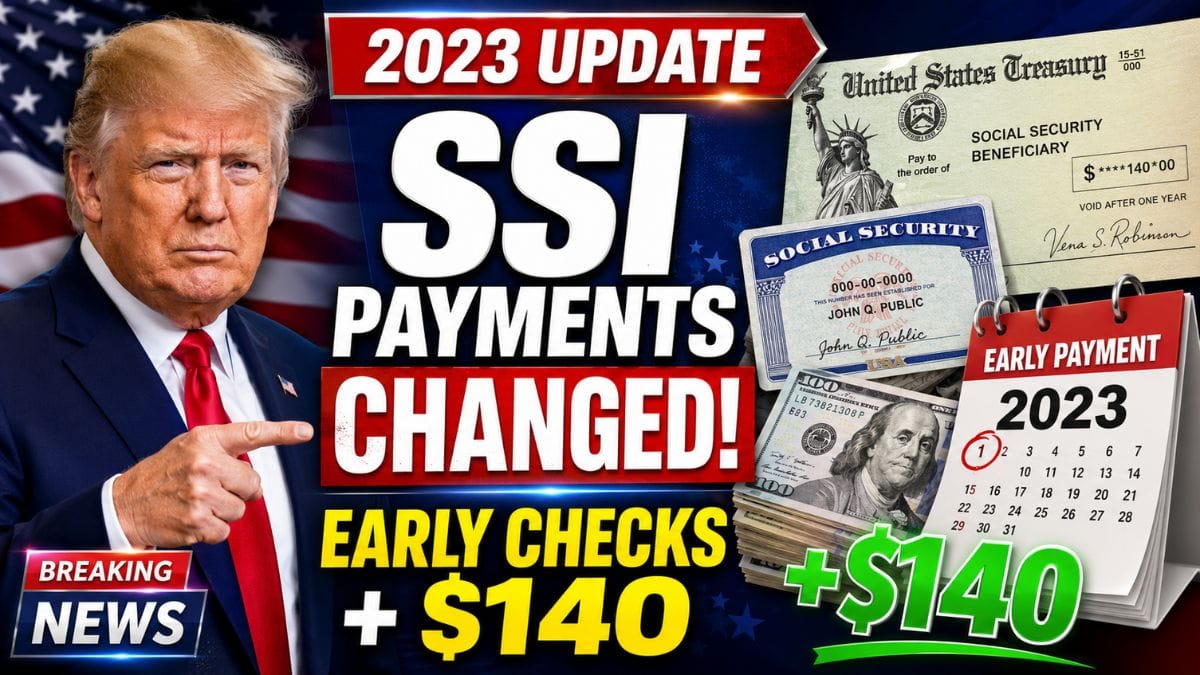 SSI Payment Schedule Shifted in 2023 – Why Some Recipients Received Checks Early and Others Saw Higher Benefits