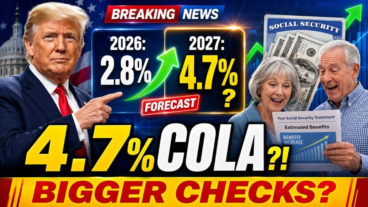 Social Security COLA 2027 – Why a New 4.7% Forecast Is Getting So Much Attention