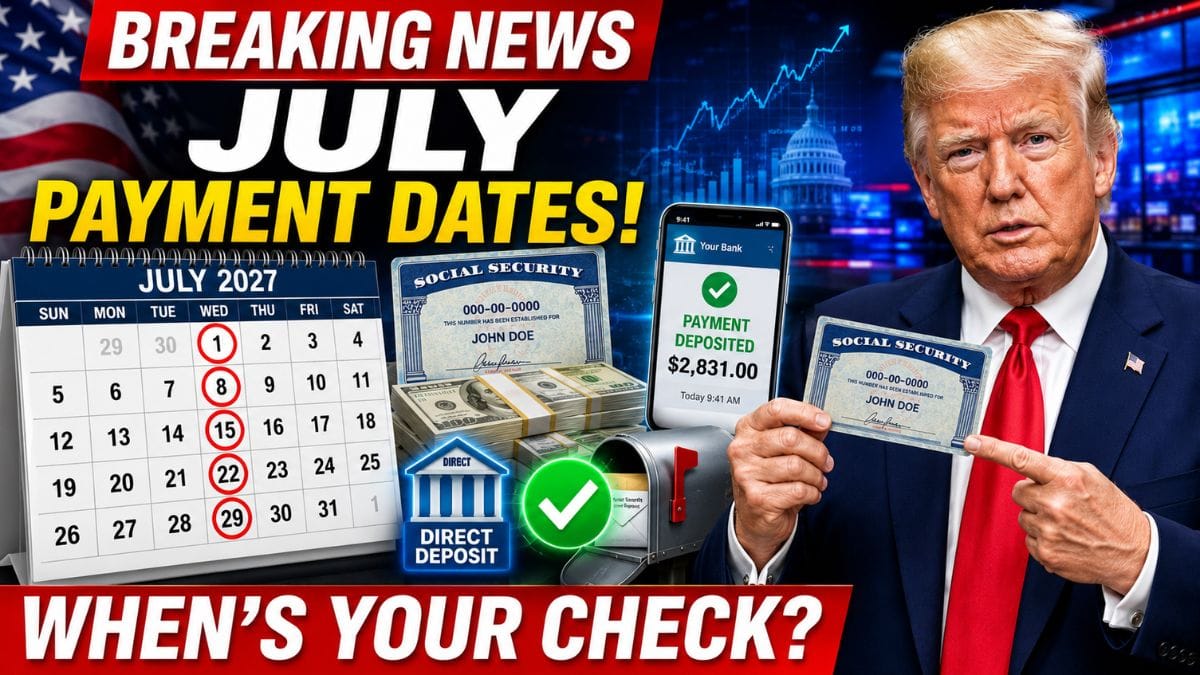 Social Security July Payment Dates Are Here – Find Out When Your Check Could Arrive