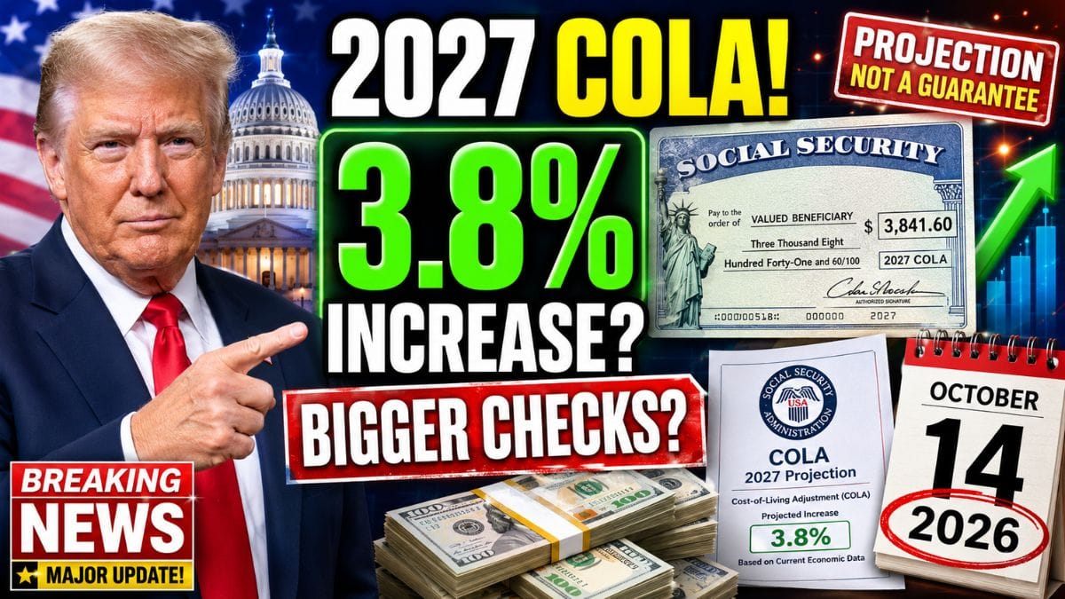 Social Security’s 2027 COLA Could Be Bigger Than Expected – Here’s What the Latest Forecast Suggests