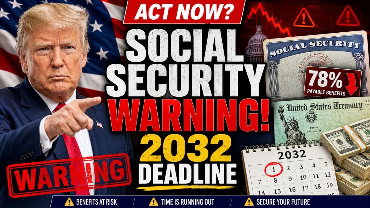 Social Security’s 2032 Deadline Is Closer Than It Looks – Why Economists Say Waiting Could Cost More