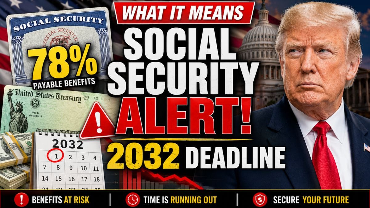Social Security’s 2032 Deadline Moves Closer – What the Latest Projections Could Mean for Retirees